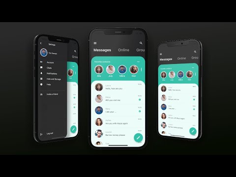 Flutter UI Tutorial for Beginners - Chat App UI - 2023 - With Explanation
