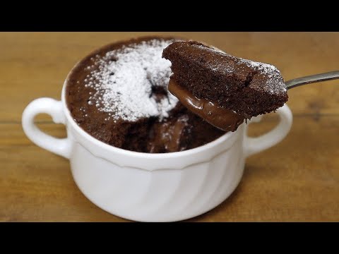 Cake "Chocolate mug" in 1 minute in the microwave!