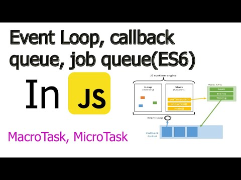 Event Loop, Callback queue, Job Queue, MacroTask, MicroTask (Promises, async, await) in Hindi