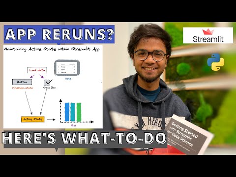 STREAMLIT TRICKS - Web App RERUNS on every WIDGET CLICKS ? Here's WHAT-TO-DO |SessionState| PYTHON
