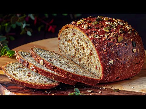 Gesundes Buchweizenbrot in 5 Minuten - OHNE MEHL, OHNE GLUTEN, nur Genuss! Besser als Brot!