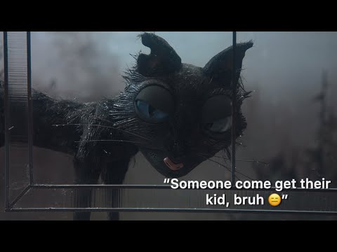 The Cat being my favourite Coraline character for 9 mins straight