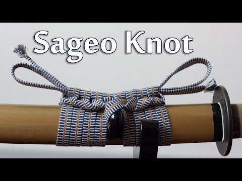 How to tie your Sageo - Step by Step Tutorial - Sageo Storage Knot