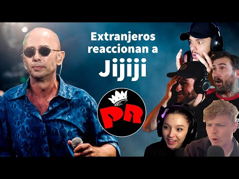 Extranjeros reaccionan Jijiji del Indio Solari.