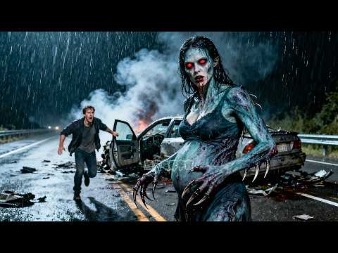 【Thriller💥Movie】怀孕妻子变异嗜血怪物，丈夫惊恐夺门而逃！#中国电影#悬疑 #movie #惊悚 #恐怖 #猎奇