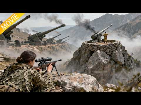 A female sniper took down the Japanese heavy artillery in the mountains with a single shot.