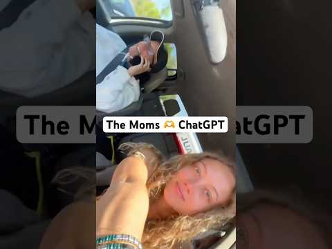 Moms use ChatGPT for the first time #Shorts
