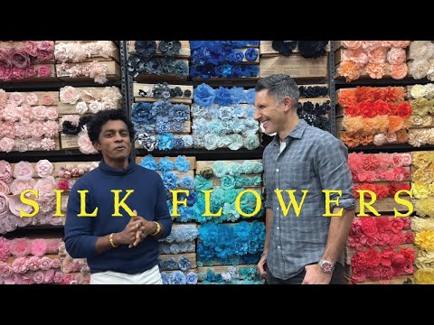 A VISIT TO THE LAST REMAINING MANUFACTURER OF FABRIC FLOWERS IN AMERICA - With Rajiv Surendra