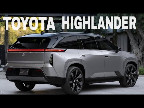 2027 Toyota Highlander a Reborn built in America 3- Row Electronic SUV