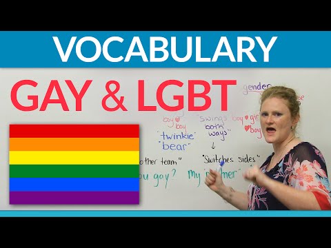LGBT - Gay Vocabulary in English