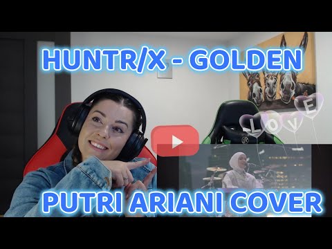 HUNTR/X - GOLDEN, PUTRI ARIANI COVER | Pall Family Reaction! 🇮🇩