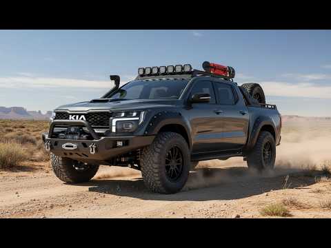 2026 Kia Tasman – The Most Powerful Midsize Pickup Truck?!