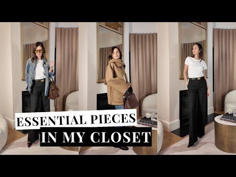 My ESSENTIAL and MUST HAVE Pieces in my wardrobe | Capsule Wardrobe