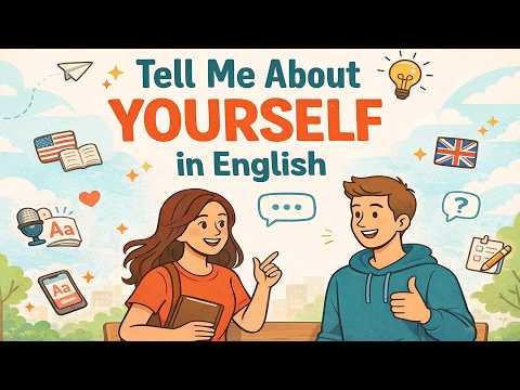 Tell Me About Yourself in English | Easy Conversation Practice for Beginners