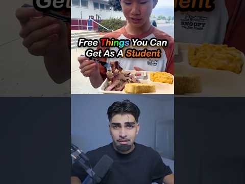 Free Things You Can Get As A Student