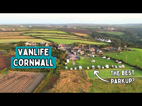Is This One of the Best Vanlife Parkups in Cornwall? (& The Best Beach in the UK?!)