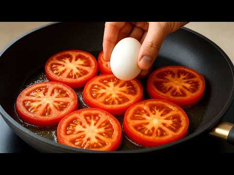 3 Eggs and 1 Tomato! Make This Inexpensive Breakfast in Minutes