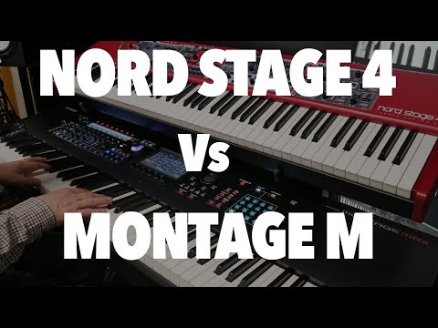 Yamaha Montage M8X Vs Nord stage 4 - 88 - In depth comparison
