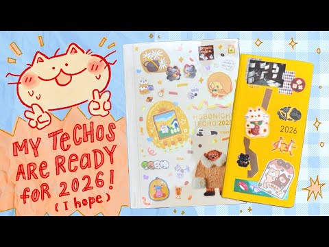 ✷ Techo Setup 2026 | My Hobonichi Lineup for 2026 - how I plan to use them & what's changed ✷
