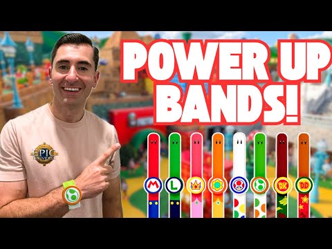 Everything You Need to Know About Power-Up Bands at Super Nintendo World! | Epic Universe