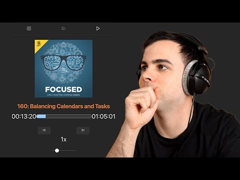How I Listen AND Take Notes on Podcasts INSIDE Obsidian