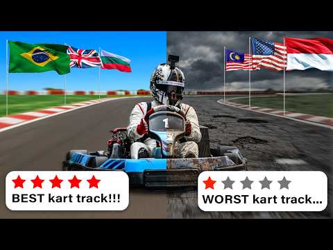 Ranking Every Go Kart Track I Visited in This Year (30 Tracks, 9 Countries, 4 Continents)