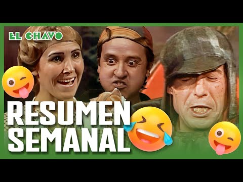 TRAVESURAS de El Chavo del 8:  Sin agua en la Vecindad, El Chavo Loco, Estampitas y Billetes