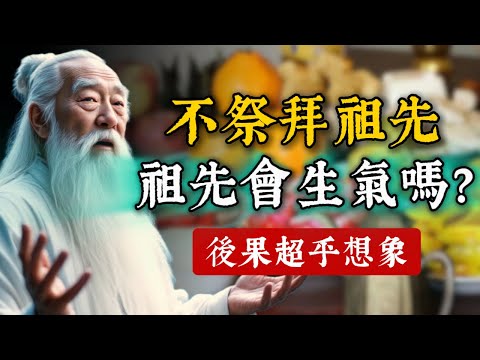 不祭拜祖先，祖先會生氣嗎？你拜拜真的拜對了嗎？後果超乎你想象...