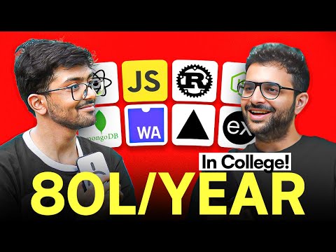 How a 21-Year-Old Got an ₹80 LPA Offer (Before Degree!)