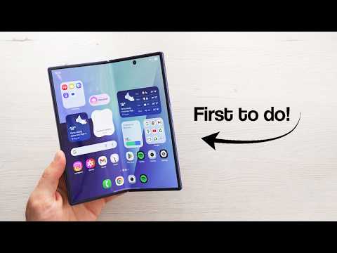 Galaxy Z Fold 7 - First Things To Do! (Tips & Tricks)