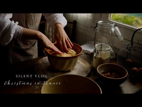 Preparing for Christmas in France, natural decorations, cosy festive French baking, slow life. 🌟🌲🍊