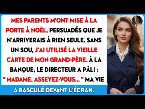 Viré par mes parents, j'utilise la carte de Papi. Le directeur de la banque a aussitôt blêmi.
