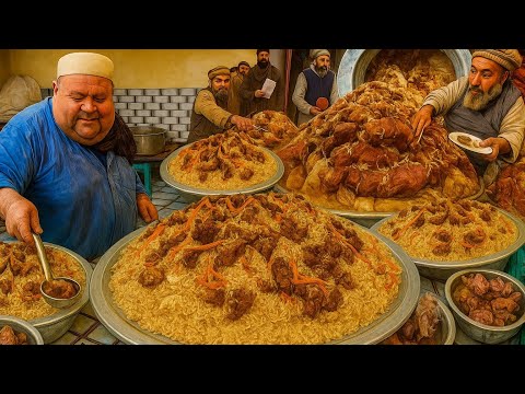 AFGHANISTAN TOP 3 KABULI PULAO RECIPE VIDEOS COMPILATION | Afghanistan viral street food