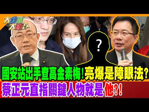 北檢3案辦高金!亮爆是障眼法? 蔡正元直指關鍵人物就是"他"?!【#大新聞大爆卦】精華版2 @大新聞大爆卦HotNewsTalk