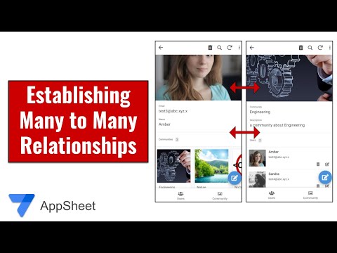 Establishing Many to Many Relationships in AppSheet