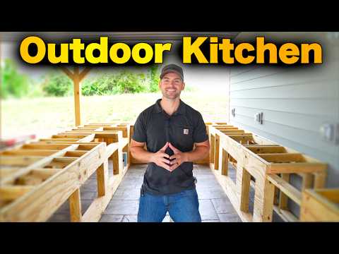 How To Build An Outdoor Kitchen - DIY