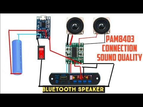 PAM8403 Audio Board || Full Connection || Audio Quality