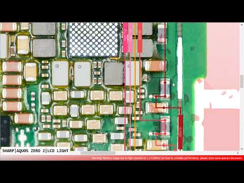 SHARP AQUOS ZERO 2 LCD Light LCD Black No Grapice Problem Ways Hardware Solution #borneoschematic #g