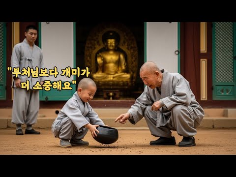 "저 법당의 부처님은 가짜입니다." 화려한 금동불상보다 흙투성이 개미 한 마리가 더 소중하다는 아이의 말에 봉정암이 발칵 뒤집혔습니다.l 오디오북 l 감동 l 창작사연