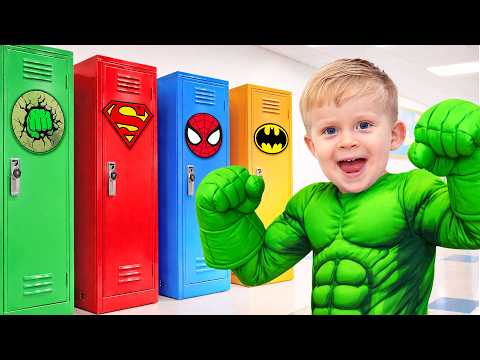 Trẻ em hóa thân thành siêu anh hùng - Truyện đồ chơi vui nhộn cho bé