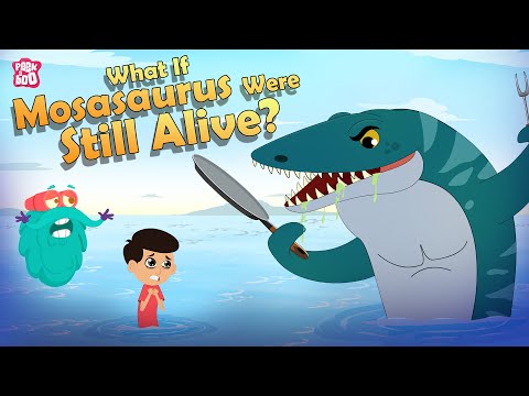 What If Mosasaurus Were Still Alive? | Giant Sea Dinosaur | The Dr Binocs Show | Peekaboo Kidz