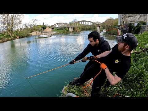 Ce spot de pêche à l'aimant est interminable !
