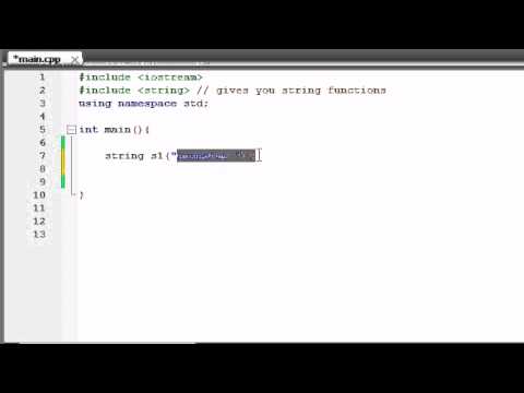 Buckys C++ Programming Tutorials - 71 - string Class and string Functions
