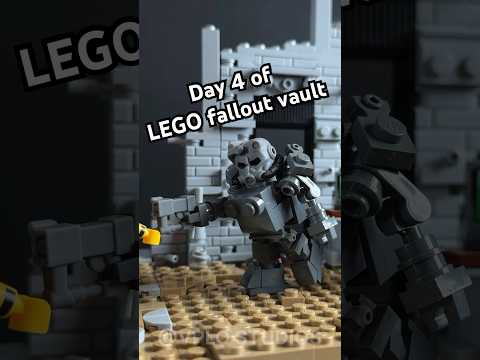 Day 4 of showing you my LEGO fallout vault ☢️ #fallout #lego