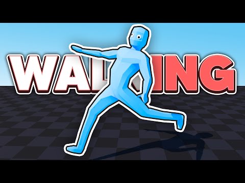 Forcing a Ragdoll to Walk With PHYSICS