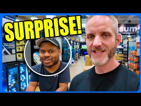 I surprised him with an upgrade! What did he choose?