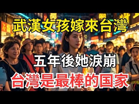 一位來自湖北武漢的陸配，在台灣生活了五年，原本只是為了婚姻暫居，卻沒想到徹底愛上了台灣