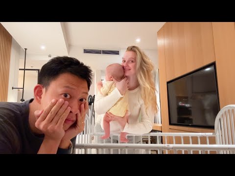 三個月寶寶給我和老婆的考驗....