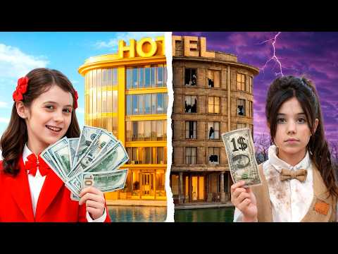 Rich vs Poor Hotel Challenge