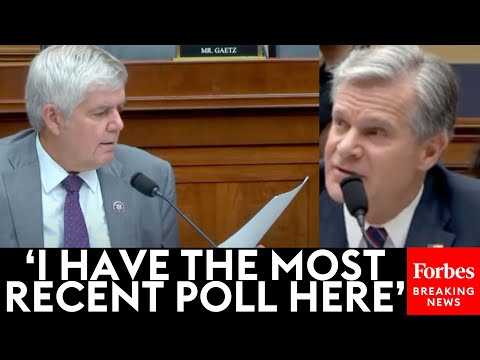 Cliff Bentz Confronts FBI's Wray About His 'Abysmal Public Profile'